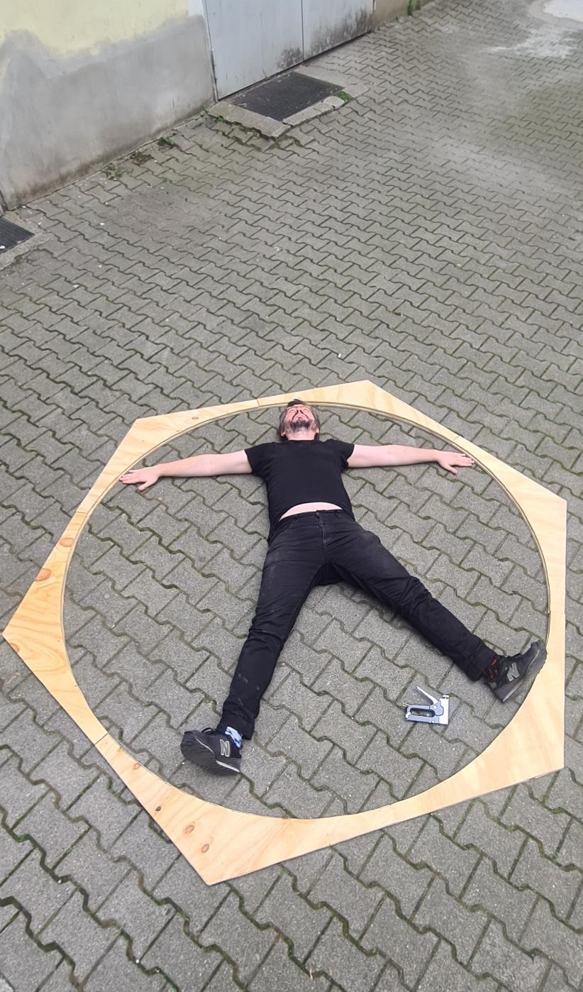 Zach in hexagon