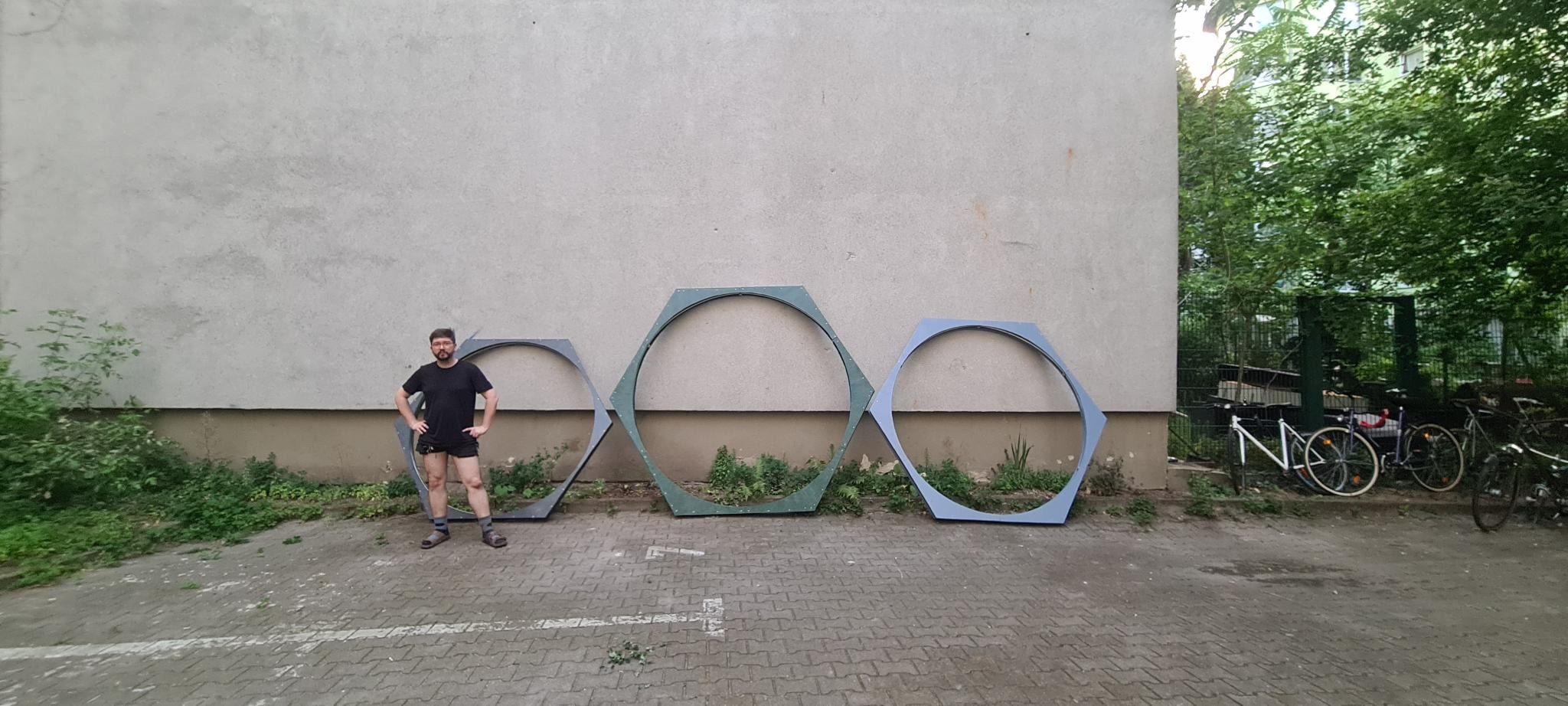 Zach and hexagons 1